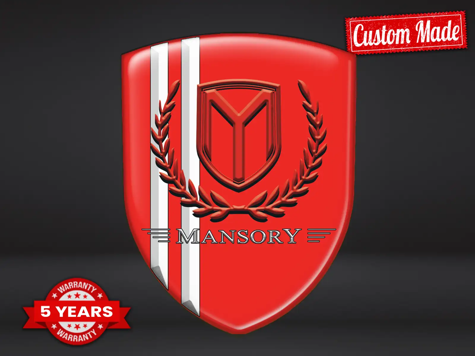 Mansory Windschutzsticker Limitiert Design Exklusiv Auto